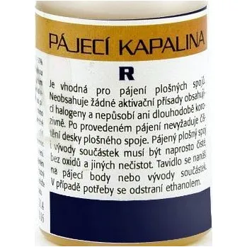 Hudebniny Kapalina pájecí R, bezoplachová 500ml pro pájení plošných spojů