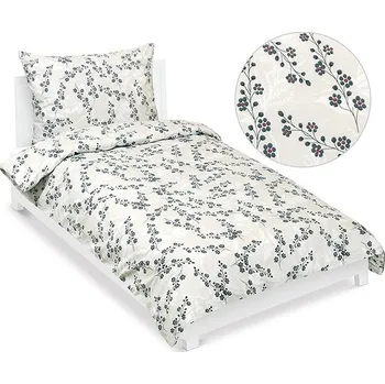 Povlečení BELLATEX Povlečení bavlna 90/813 imprese béžová 140 × 200, 70 × 90