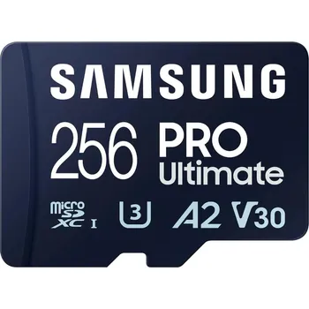 Paměťová karta SAMSUNG Micro SDXC 256GB PRO Ult + adap