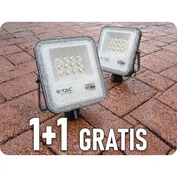 LED reflektor 10W, 730lm, CCT, CREE CHIP, černý, 1+1 zdarma!