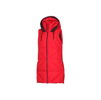 Dámská vesta Northfinder Jerri red XS; Červená vesta + DÁREK DLE VÝBĚRU!