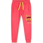 Dívčí tepláky červené Kugo M6013