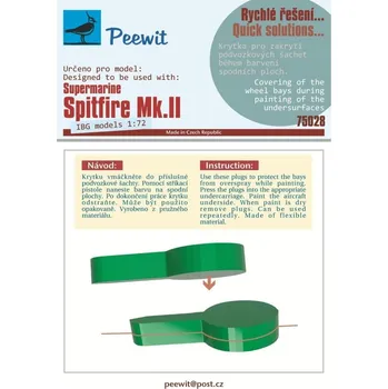 Plastikový model 1/72 Wheel bay cover for Spitfire Mk.II (IBG)