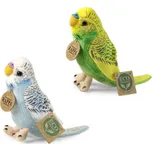 Plyšová andulka vlnkovaná 13 cm ECO-FRIENDLY