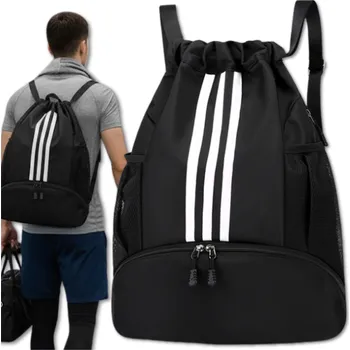 Městský batoh Camerazar Sportovní batoh se stahovací šňůrkou pro trénink v posilovně, taška do posilovny