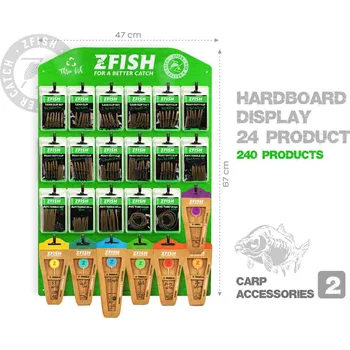 ZFISH Akční Set Kaprové Bižuterie 2+ Prodejní Tablo Zdarma!