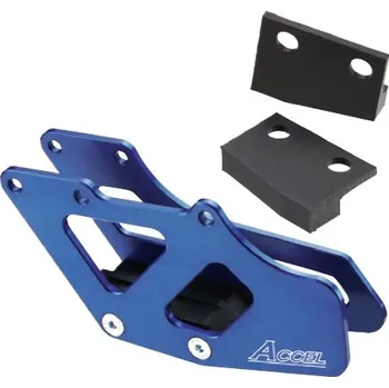 Osvětlení pro motocykl ACCEL vodítko řetězu komplet YAMAHA YZ 97-07, YZF 98-06, SUZUKI RMZ250 07-16, RMZ450 05-16 barva světle modrá (ACCEL vodítko řetězu komplet YAMAHA YZ 97-07, YZF 98-06, SUZUKI RMZ250 07-16, RMZ450 05-16 barva světle modrá)