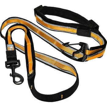 Vodítko pro psa Kurgo Quantum 6-in-1 Dog Leash - vodítko pro psy - 2 metry - žlutá