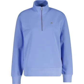 Dámská mikina MIKINA GANT SHIELD HALF-ZIP PALACE BLUE