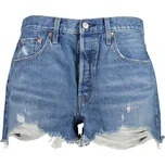 Levis Modré dámské džínové kraťasy Levis - Dámské