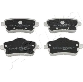 Brzdová destička Sada brzdových destiček, kotoučová brzda ASHIKA 51-00-0526