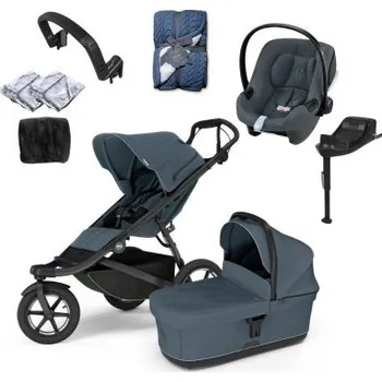 Kočárek Thule Urban Glide 3 Kompletní kočárek + Autosedačka a příslušenství - Dark Slate
