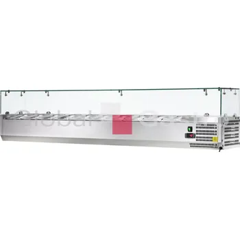 Nástavba "pizza" chladící 2000x335 10x GN 1/4 | Amitek 6175536