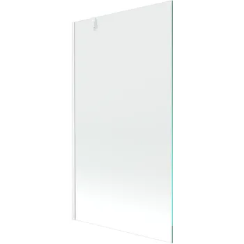 Vanová zástěna Mexen Next, vanová zástěna 1-křídlová 90 x 150 cm, fixní křídlo, 6 mm čiré sklo, bílý profil, 895-090-000-00-00-20