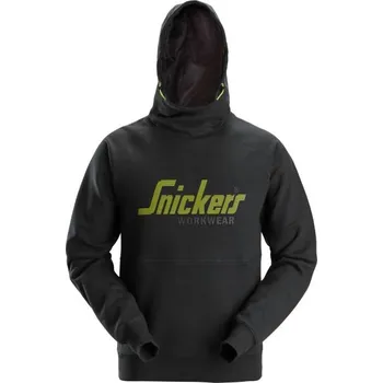 Pánská mikina Mikina s kapucí Snickers Workwear černá - Černá / L / L / černá