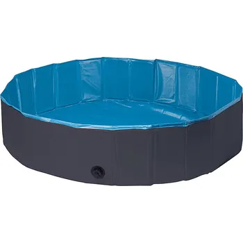 Swimming pool Splash Round Blue & Dark grey - Bazén pro psy - modro-šedý - ∅ 160 x 30 cm (L)