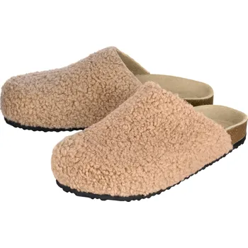 Dámská obuv esmara® Dámské plyšové nazouváky (béžová, 40)