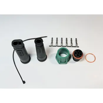 Zadní světlomet Zástrčka bajonet 6pin IP67 UNI zelená - pravá