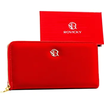 Peněženka Elegantní dámská peněženka na zip Barva: Červená