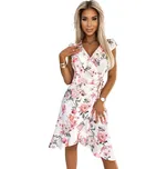 Zavinovací šaty s volánky a zavazováním Numoco