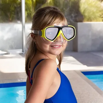 Dětská potápěčská Potápěčské Brýle Be-active , Potápěčské brýle brýle, žlutá