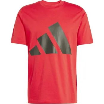 Pánské tričko Pánské tričko adidas BIG LOGO TEE 3XL Červená, Černá