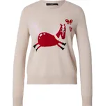 Weekend Max Mara Svetr TUNICA písková / růžová / ohnivá červená