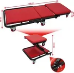 Ks Tools - Lehátko pojízdné a skládací sedadlo 1040x490mm