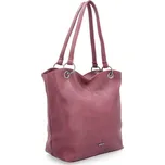 Kabelka ze syntetické kůže přes rameno Tangerin vínová 8025 BO