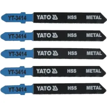 Příslušenství k pile Yato - Pilový list do přímočaré pily na kov 75mm 5ks YT-3414