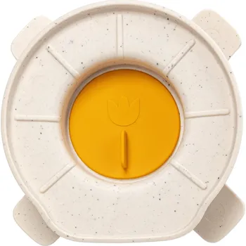 Fermentační víčko 11 cm, slonová kost s káv.sedlinou + medová