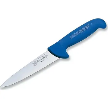 Kuchyňský nůž F. Dick ErgoGrip vykrvovací nůž 15 cm - oblý, modrý