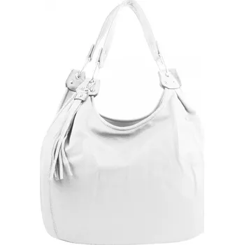 Kabelka MARIA MARNI Praktická velká dámská kabelka přes rameno bílá