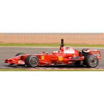 pravítka Pravítko 3D - F1 Ferrari deep