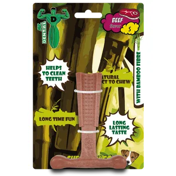 Hračka pro psa MR.DENTAL Hračka Mr. Dental žvýkací bambone kladivo hovězí S