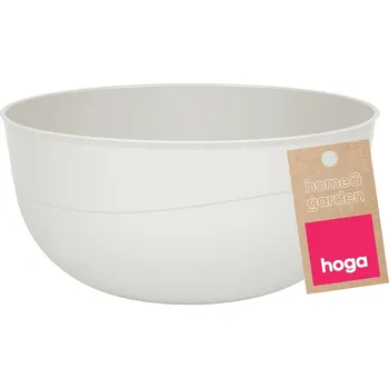 MISKA KUCHYŇSKÁ PLASTOVÁ NA POTRAVINY 0,7L 14CM BÍLÁ