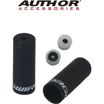 Lanko pro jízdní kolo AUTHOR Koncovka bovdenu ABS-Kb-05S Alloy 4mm černá