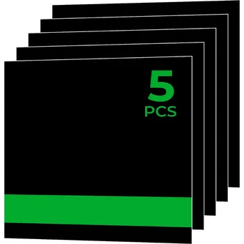 Gravírování xTool Černý laserový gravírovací dvoubarevný plastový list 1,3mm (5ks)