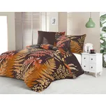 Kvalitex Saténové povlečení LUXURY COLLECTION KAPRADÍ hnědé Rozměr povlečení: 1+2, 220x200, 70x90cm