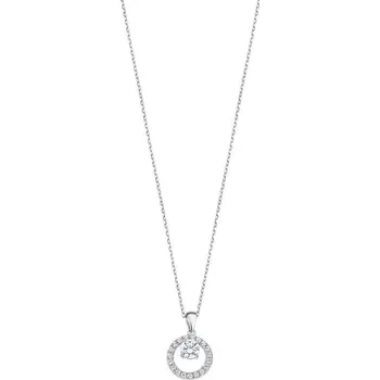 Náhrdelník Náhrdelník LOTUS SILVER LP3080-1/1 rhodiované stříbro, zirkony