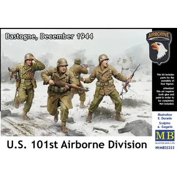 Plastikový model 1/35 U.S. 101st Airborne Division, Bastogne 1944