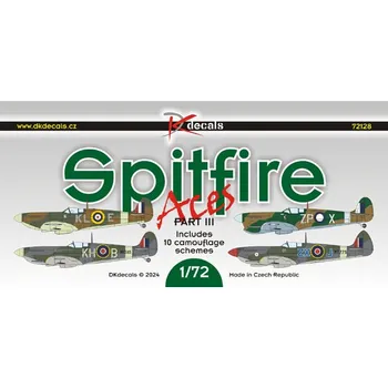 Plastikový model 1/72 Spitfire Aces (10x camo) Part III.