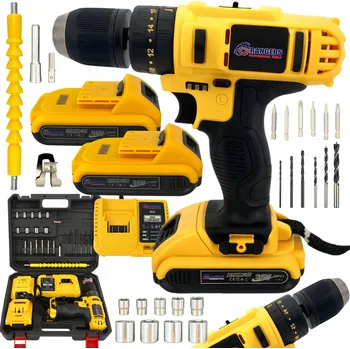 Vrtačka Aku Vrtačka Příklepový akumulátorový 36v 4.0ah Li-ion 2 rychlostní stupně Led