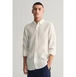 KOŠILE GANT SLIM LINEN SHIRT WHITE