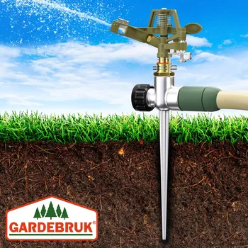 Skleník Gardebruk® Impulsní zavlažovač trávníku 530 m² – s otočnou hlavicí a hrotem