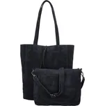 Paolo Bags Trendy dámský koženkový set kabelek Oktavie, tmavě