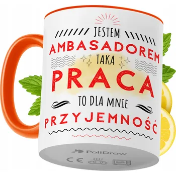 Hrnek Polidraw Hrnek Polidraw pro ambasadora, keramika, 330 ml
