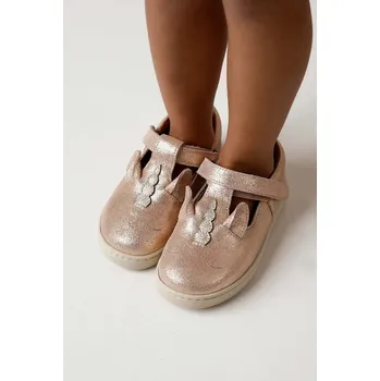 Dámská obuv Dětské kožené polobotky Donsje Esterre Shoes Unicorn 2030102 růžová 03X, EUR 22