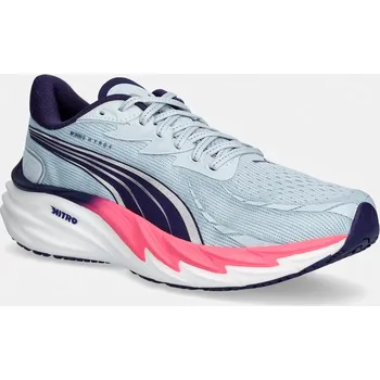 Pánské tenisky Běžecké boty Puma Velocity NITRO HYROX 312915 modrá 50X, EUR 44