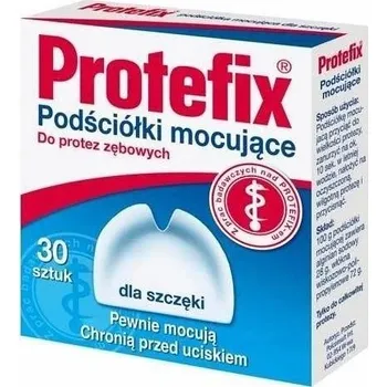 Péče o zubní náhradu Protefix Fixační polštářky pod zubní protézy, pro horní čelist, 30 kusů